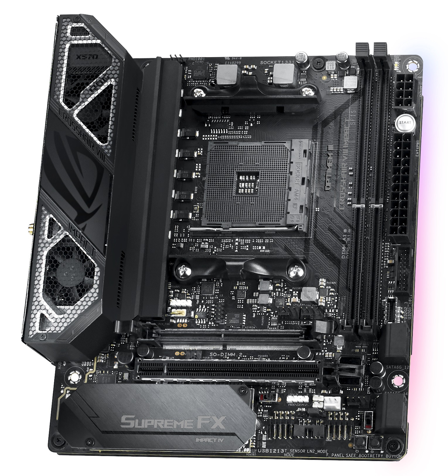 ASUS ROG Crosshair VIII Impact - The AMD X570 Motherboard Overview